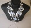 Blue Agate and Pearls