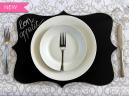 Chalkboard placemats